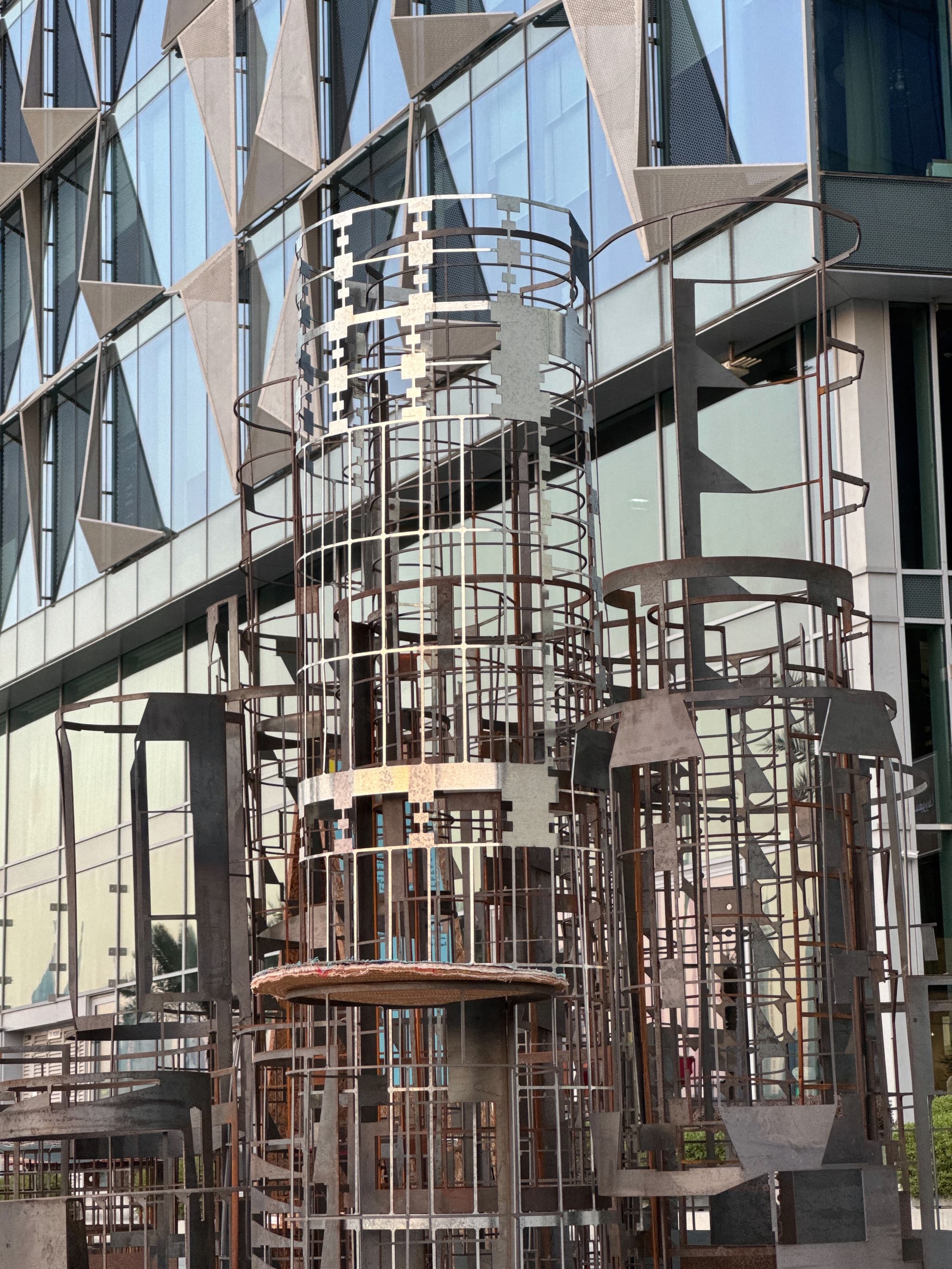 Urban Pavilion Exterior Grid