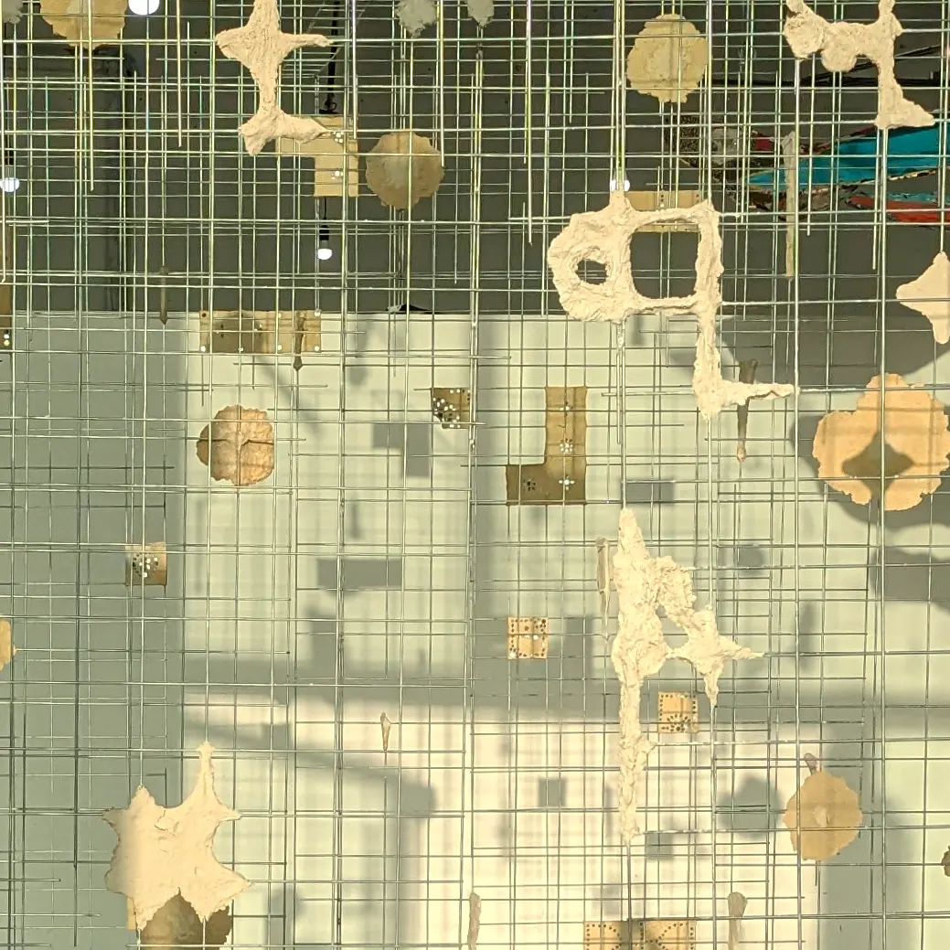 Suspended Ceramic Relic Grid Panel