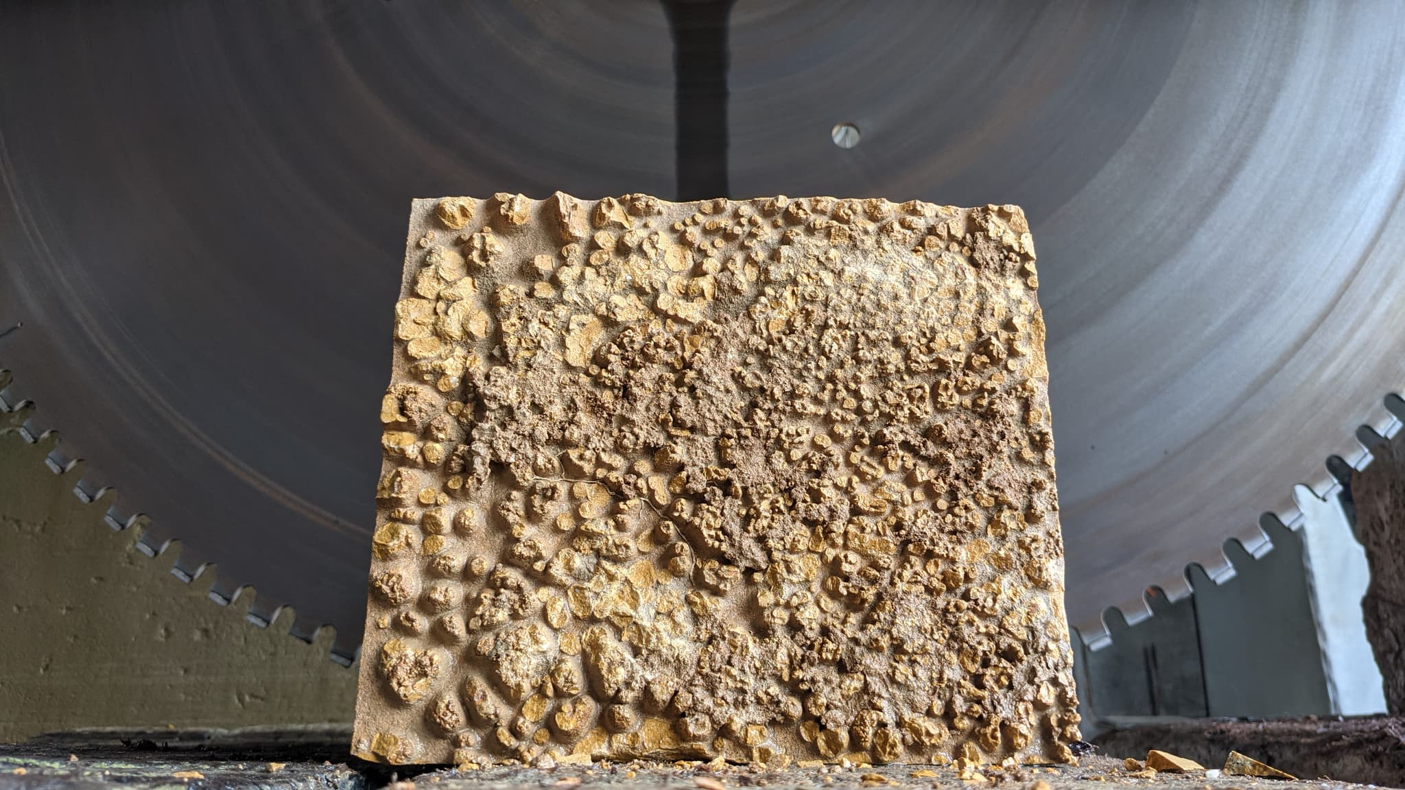 Chiseled Marble Surface Rough