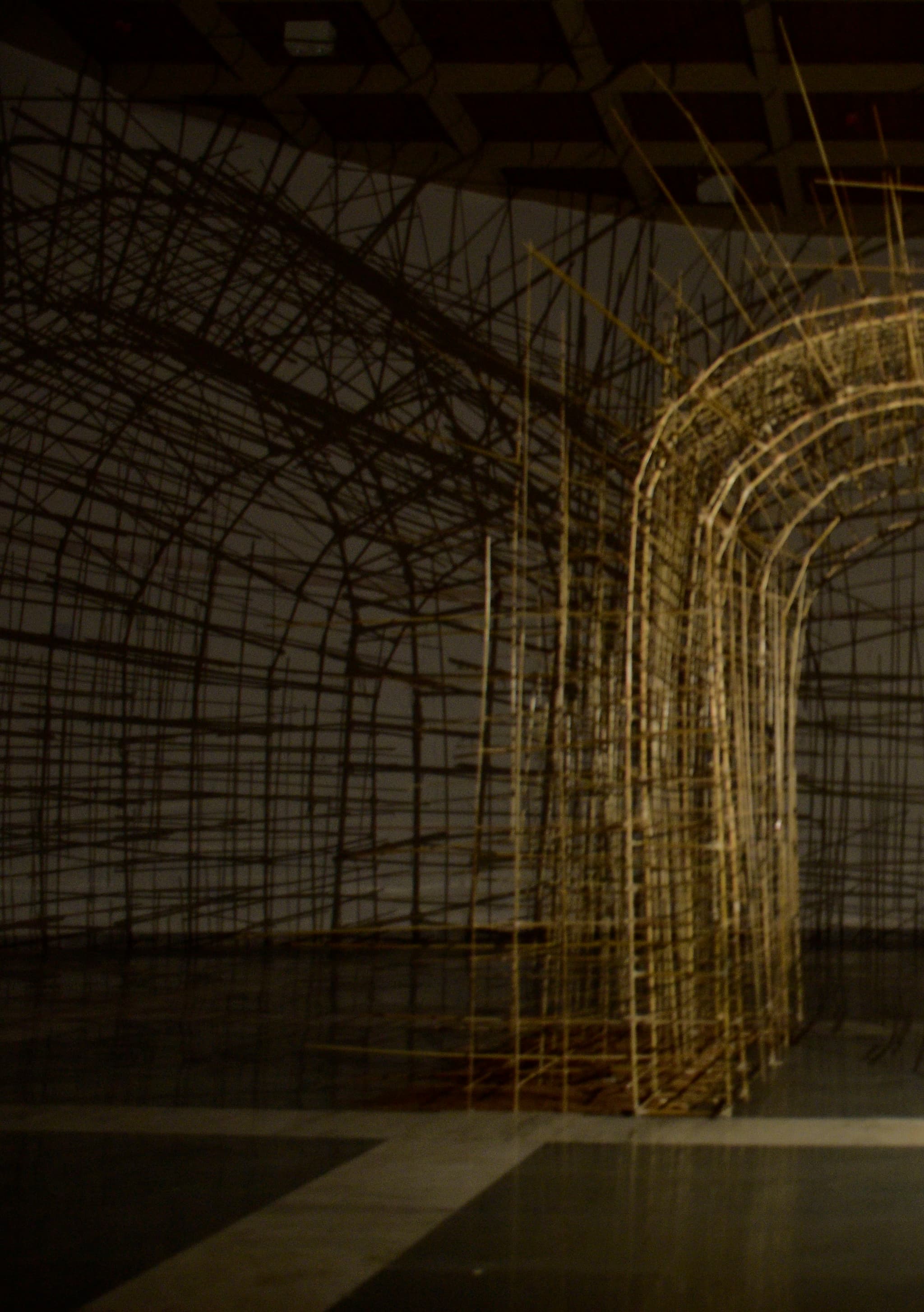 Parabolic Mesh Arch Tunnel Perspective